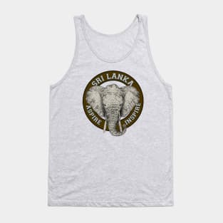 sri lanka elephant iv Tank Top